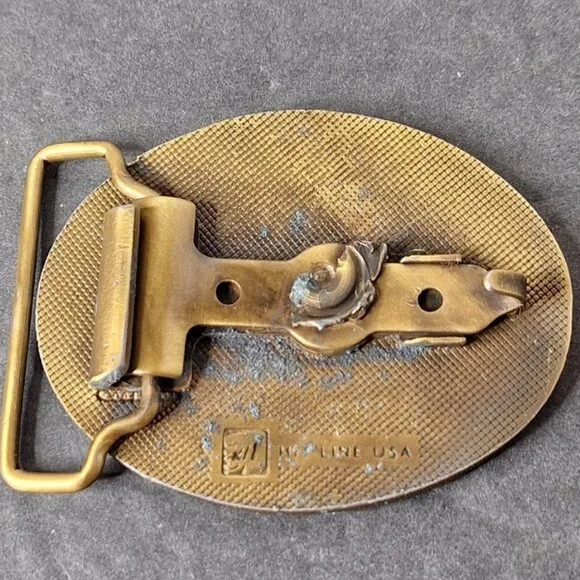 Vintage S&L HIT LINE USA Belt Buckle - Picture 3 of 5